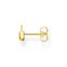 Clou d&#39;oreille unique cadenas or de la collection Charming Collection dans la boutique en ligne de THOMAS SABO
