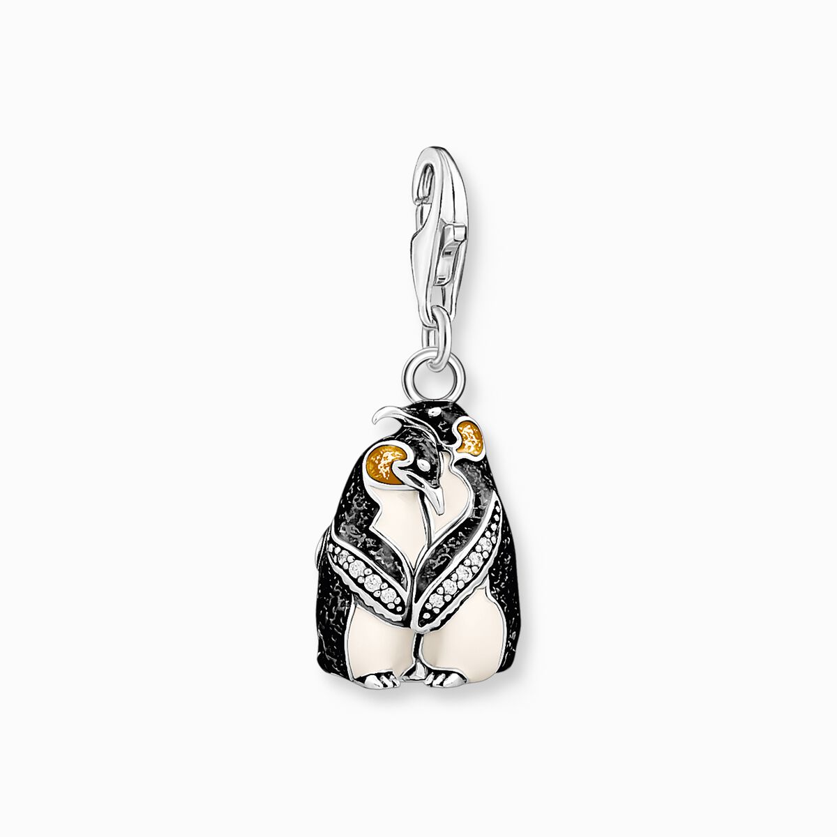 Charm Penguin Couple Cold Enamel Stones THOMAS SABO