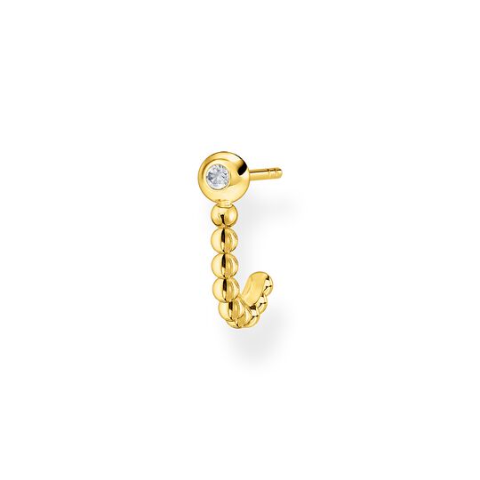 Single ear stud dots gold from the Charming Collection collection in the THOMAS SABO online store