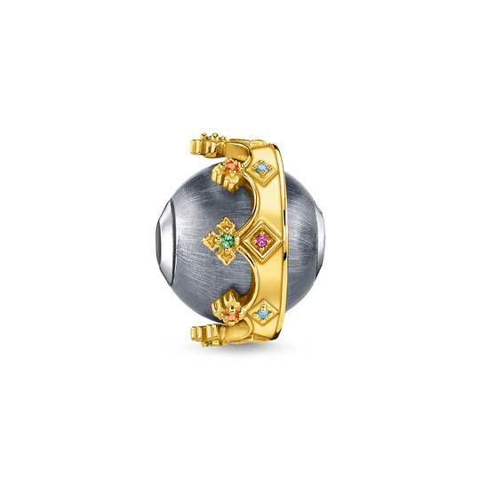 bead crown gold from the Karma Beads collection in the THOMAS SABO online store