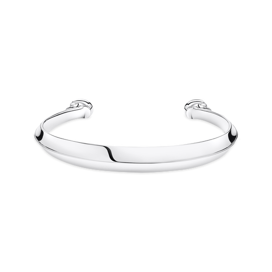 Bangle skull silver from the  collection in the THOMAS SABO online store