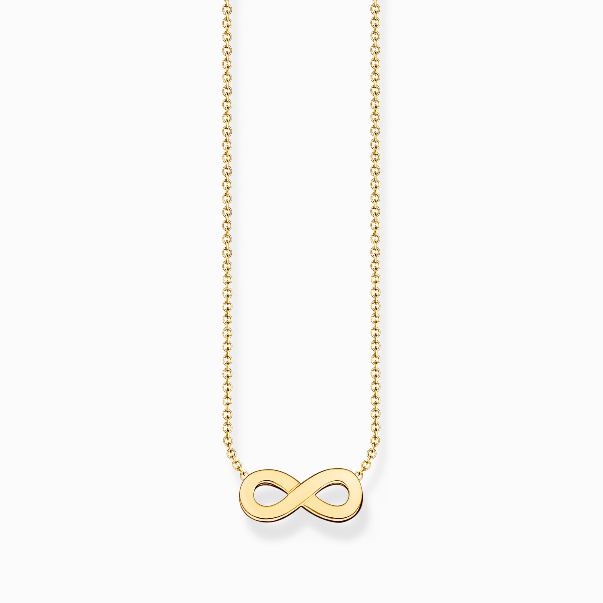 Gold-plated necklace with infinity pendant from the Charming Collection collection in the THOMAS SABO online store