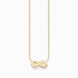Gold-plated necklace with infinity pendant from the Charming Collection collection in the THOMAS SABO online store