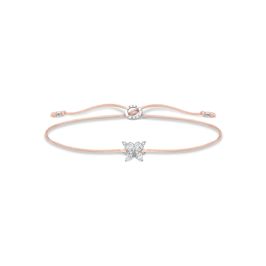 Bracelet butterfly white stones from the Charming Collection collection in the THOMAS SABO online store