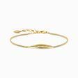 Bracelet leaf gold from the  collection in the THOMAS SABO online store