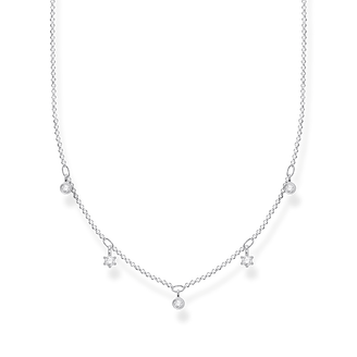 Necklace white stones, silver from the Charming Collection collection in the THOMAS SABO online store