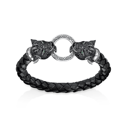 Leather strap Black Cat from the  collection in the THOMAS SABO online store