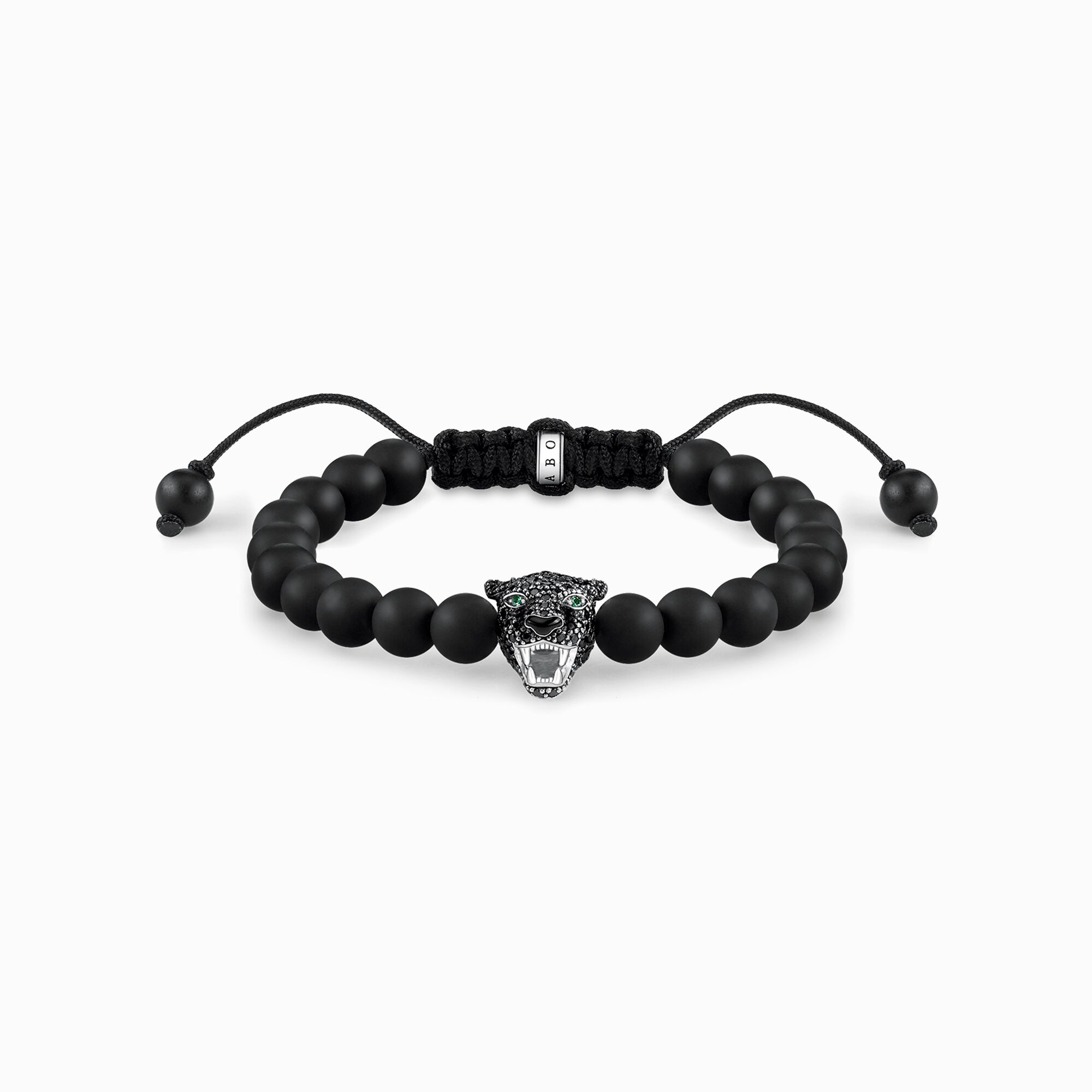 Bracelet Black Cat onyx from the  collection in the THOMAS SABO online store