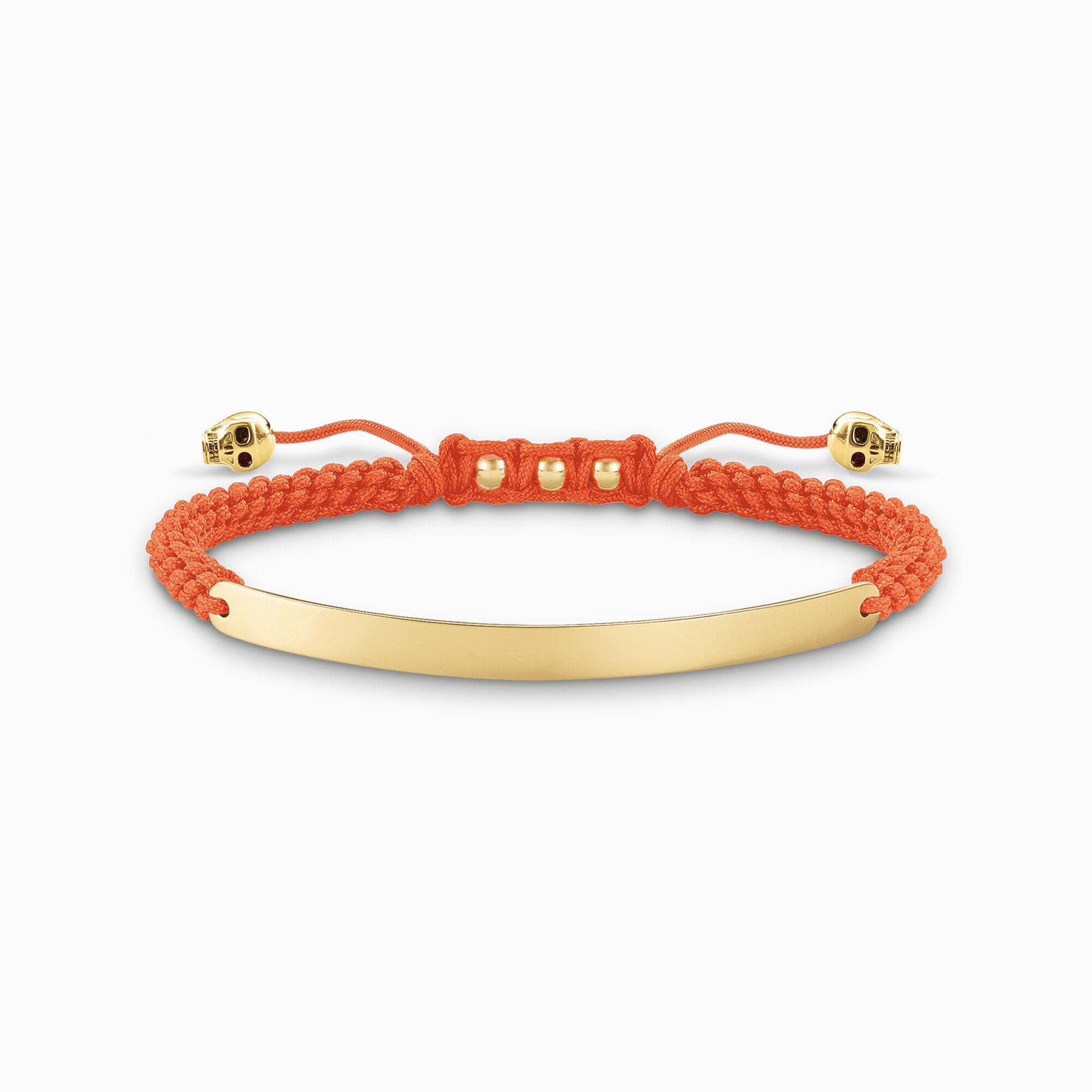 Armband orange Totenkopf aus der  Kollektion im Online Shop von THOMAS SABO