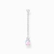 Einzel Ohrring opalfarbener Stein rosa schimmernd aus der Charming Collection Kollektion im Online Shop von THOMAS SABO