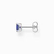 Single ear stud with blue stone silver from the Charming Collection collection in the THOMAS SABO online store