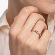 Ring Infinity mit wei&szlig;en Steinen ros&eacute;gold aus der Charming Collection Kollektion im Online Shop von THOMAS SABO