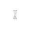 Single ear cuff double strand silver from the Charming Collection collection in the THOMAS SABO online store