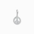 Charm pendant peace silver from the Charm Club collection in the THOMAS SABO online store