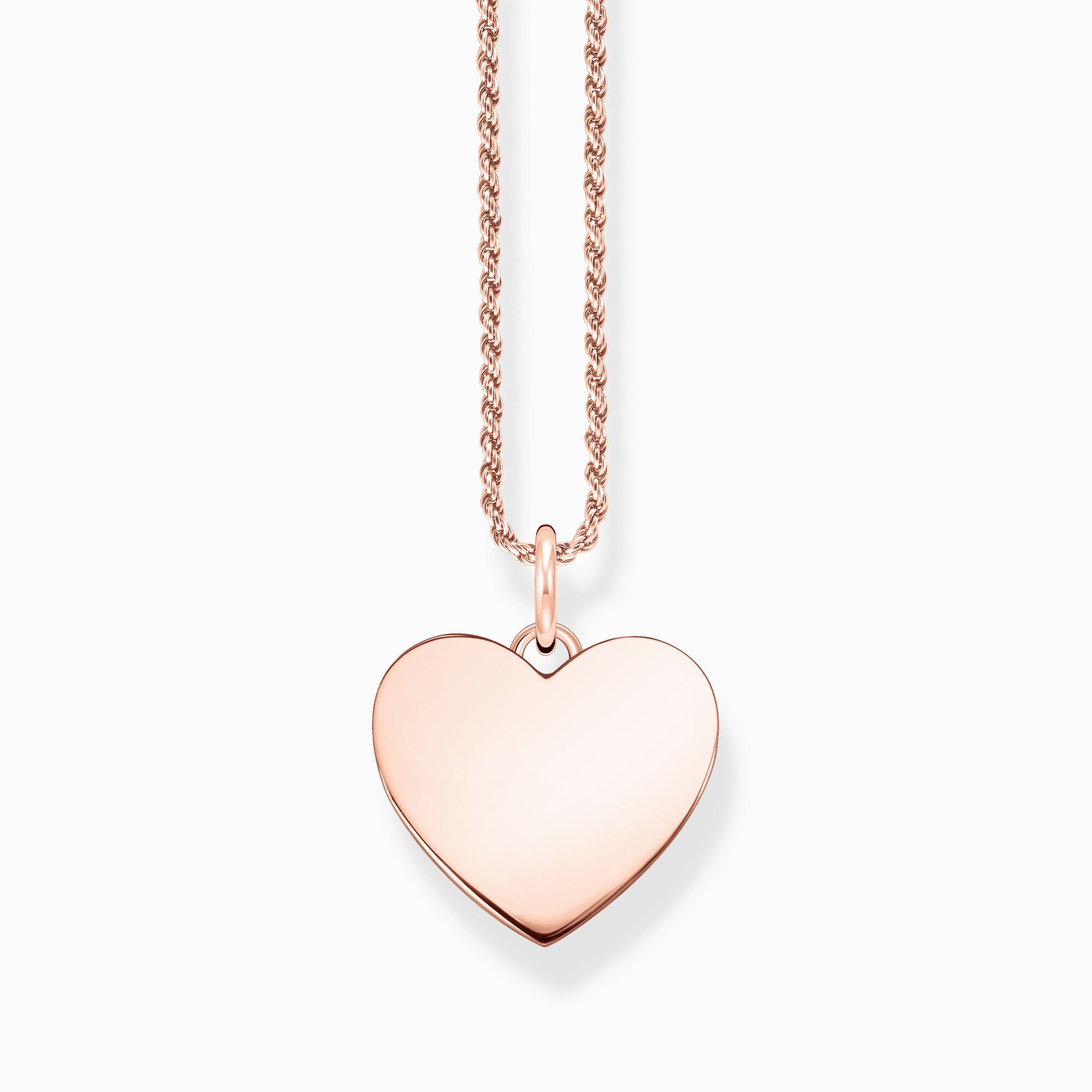 Necklace heart rose gold from the  collection in the THOMAS SABO online store