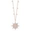 Pendant on chain magic star rose gold from the  collection in the THOMAS SABO online store