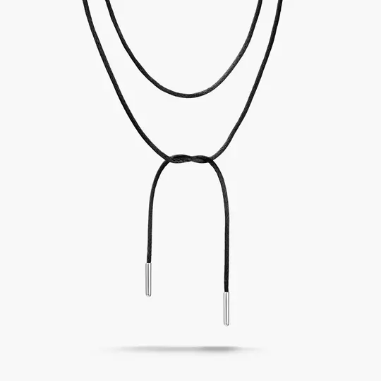 Textile necklace black | TS Jewellery | THOMAS SABO
