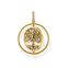 Anh&auml;nger Baum der Liebe gold farbige Steine aus der  Kollektion im Online Shop von THOMAS SABO