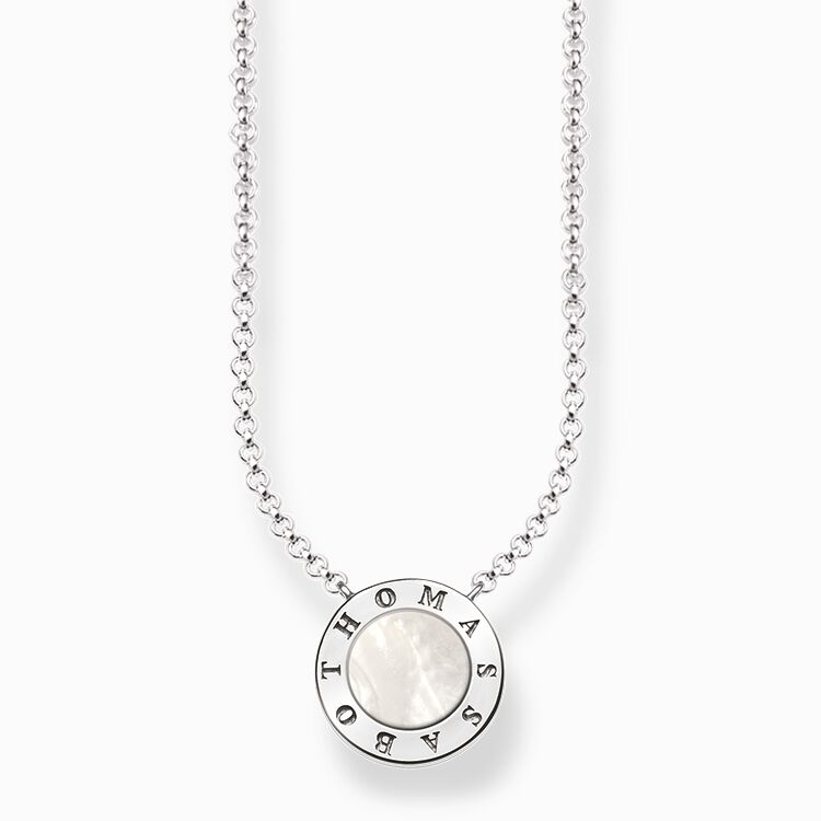 Necklace classic white from the  collection in the THOMAS SABO online store