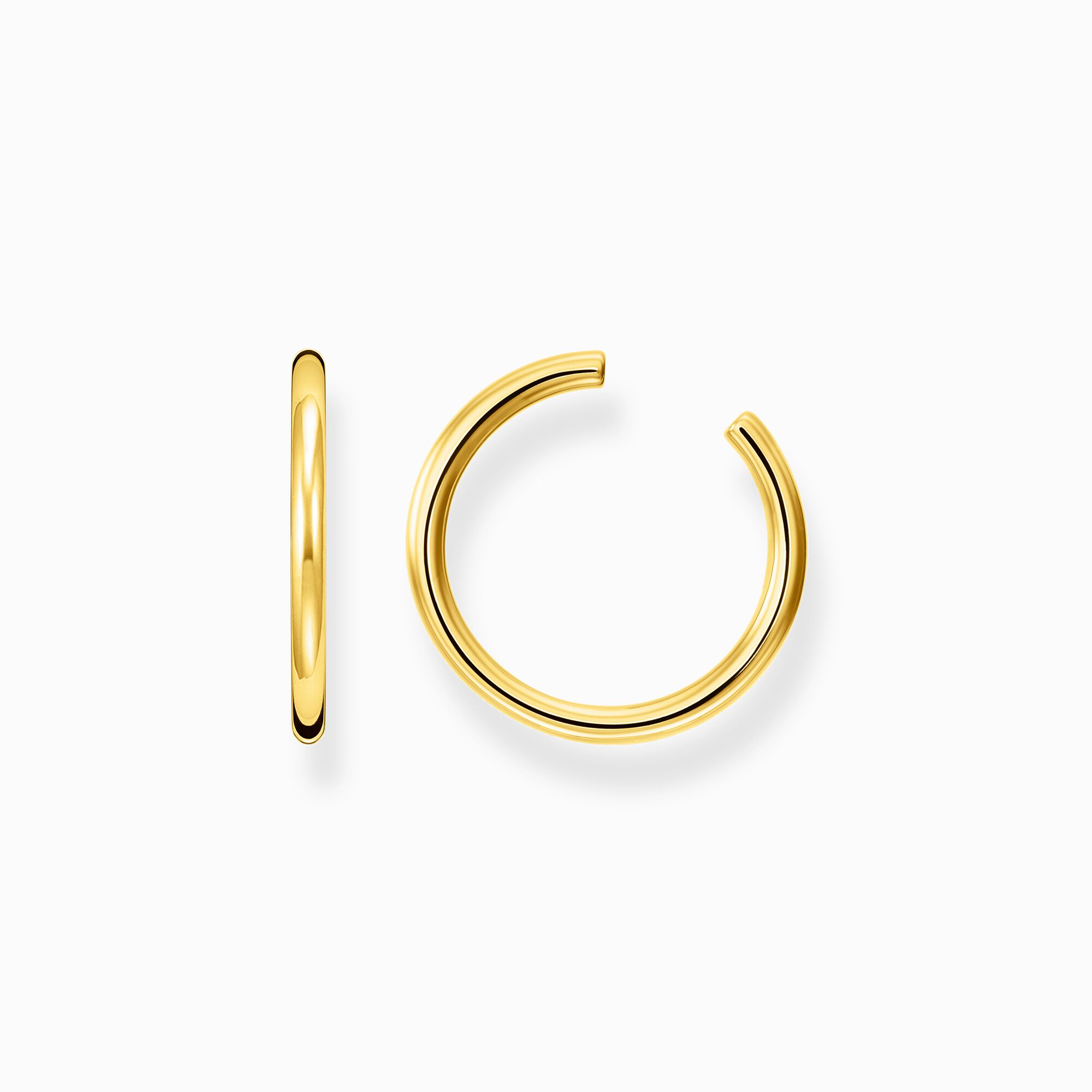 Pendientes trepadores Ear cuff grandes oro de la colección  en la tienda online de THOMAS SABO