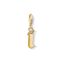 Charm pendant letter I gold from the Charm Club collection in the THOMAS SABO online store