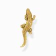 Kettenanh&auml;nger Krokodil mit schwarzen Steinen vergoldet aus der  Kollektion im Online Shop von THOMAS SABO