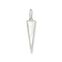 Earring mother of pearl triangle from the Charm Club collection in the THOMAS SABO online store