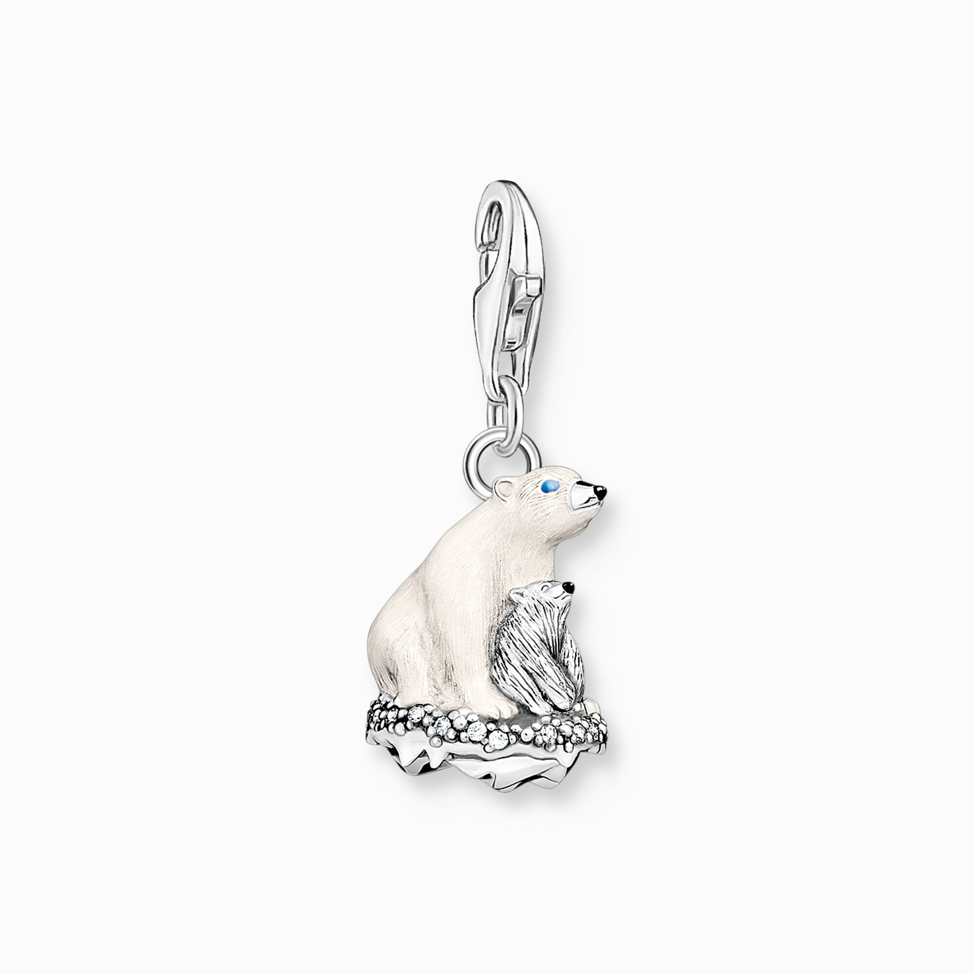 Charm pendant ice bears silver from the Charm Club collection in the THOMAS SABO online store