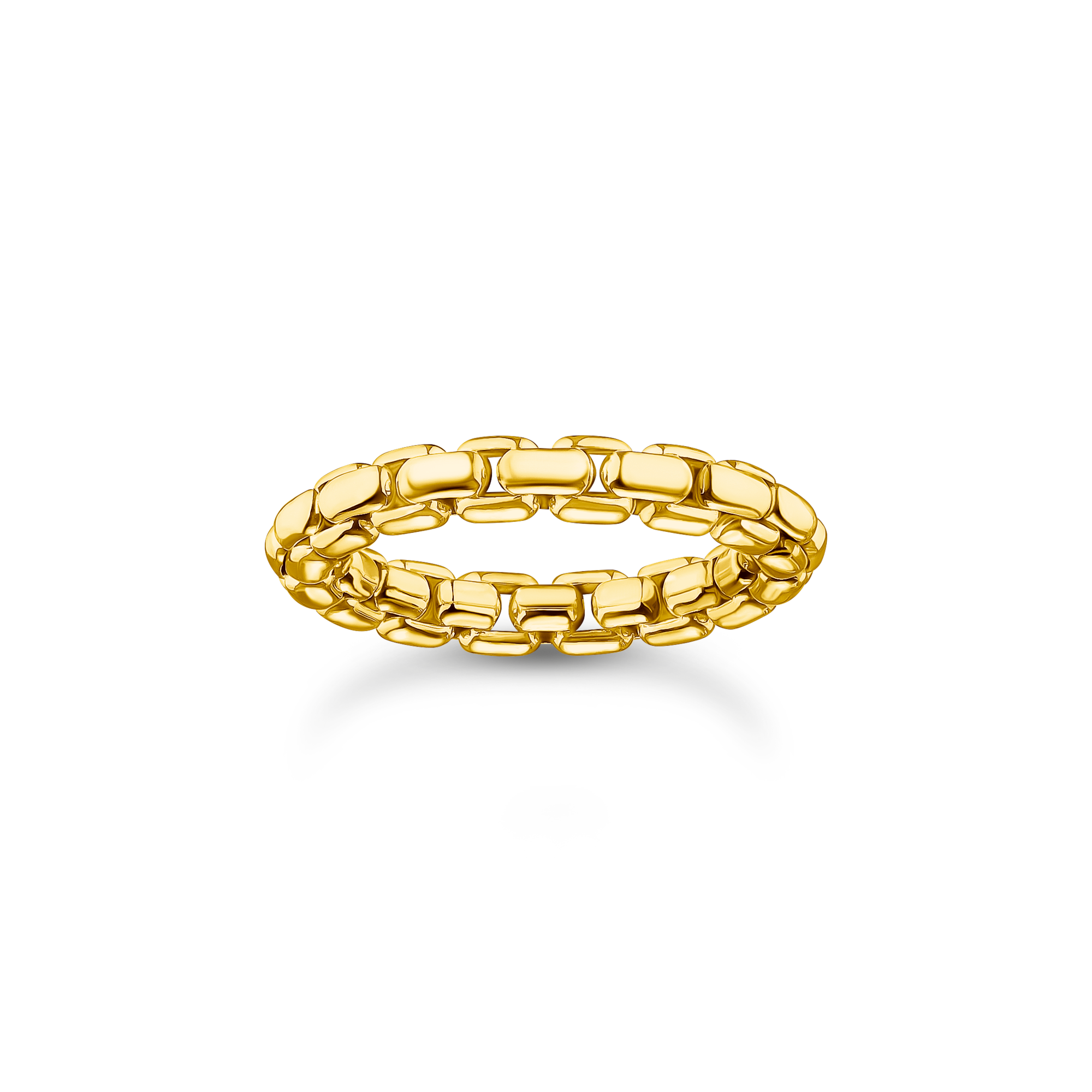 Thomas Sabo Ring Box Chain vergoldet gelbgoldfarben TR2502-413-39-60