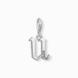 Charm pendant letter U silver from the Charm Club collection in the THOMAS SABO online store