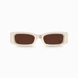 Sunglasses Kim slim rectangular beige from the  collection in the THOMAS SABO online store