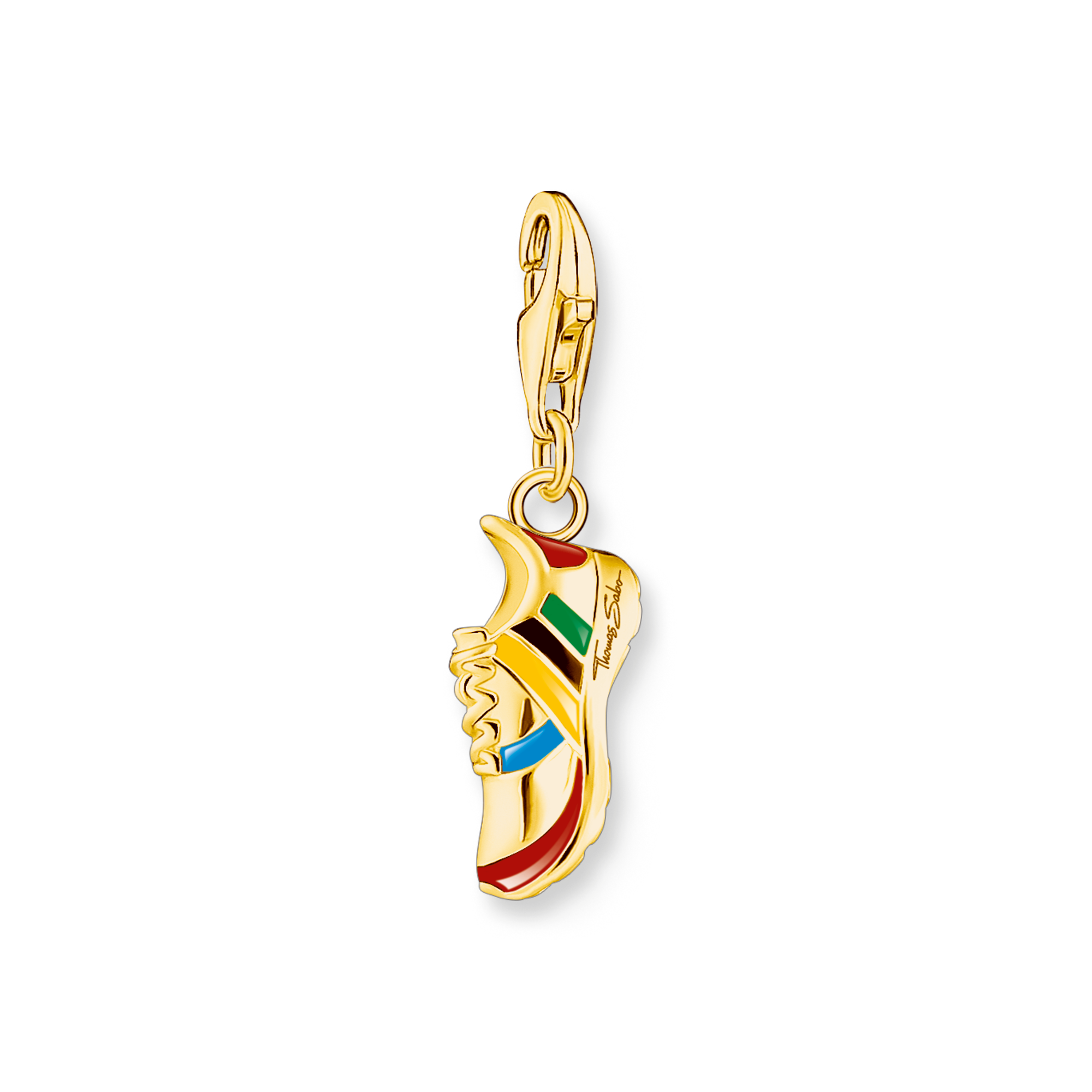 Thomas Sabo Charm-Anhänger bunter Sportschuh vergoldet mehrfarbig 2178-427-7