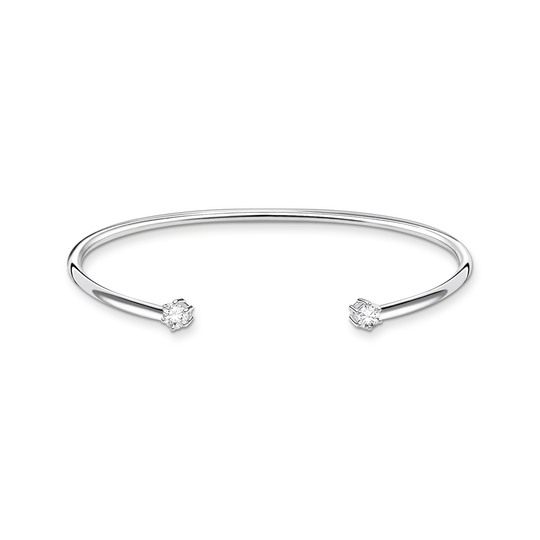 Bangle white stone from the Charming Collection collection in the THOMAS SABO online store