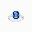 Ring mit blauen und wei&szlig;en Steinen Silber aus der  Kollektion im Online Shop von THOMAS SABO
