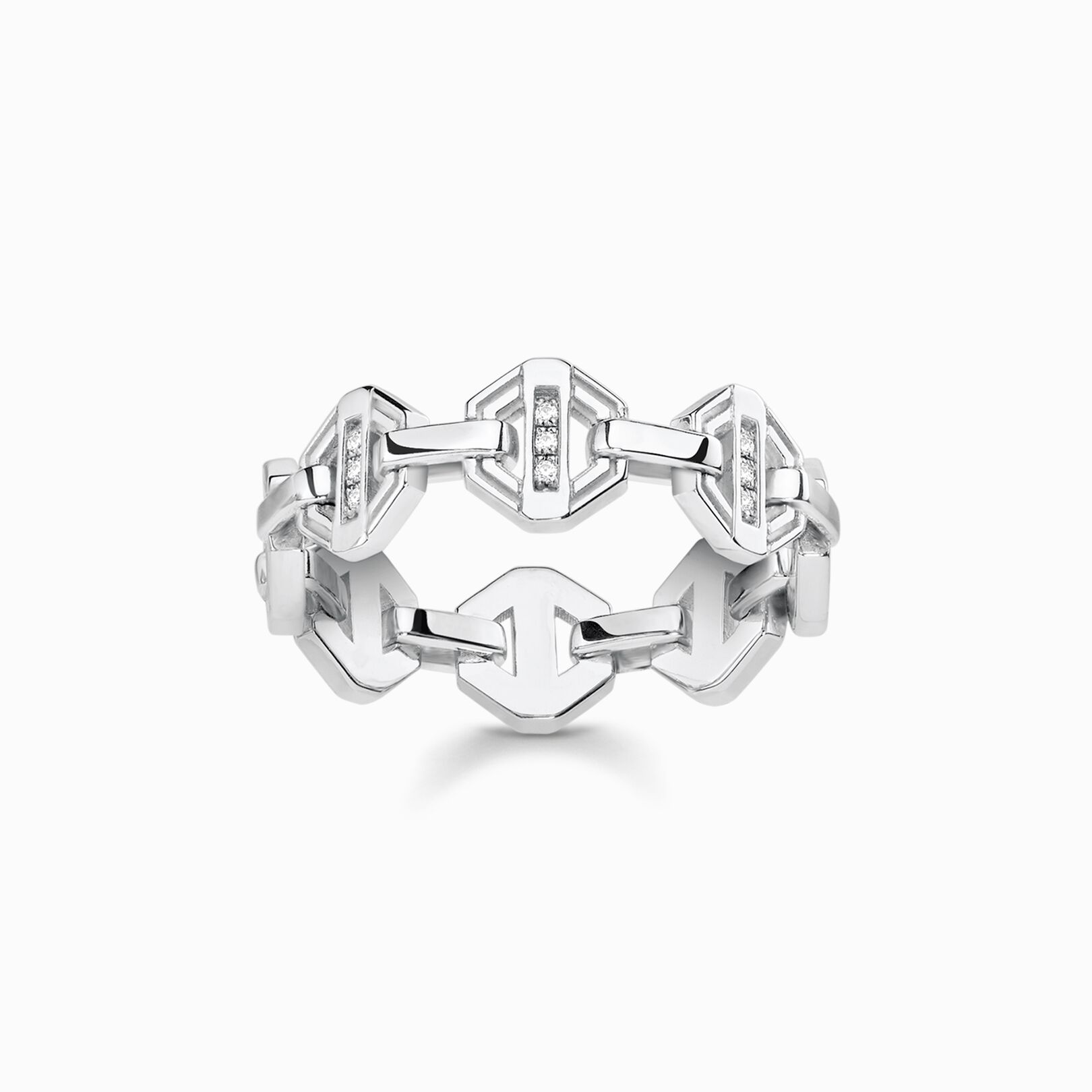Thomas Sabo Silver Vintage Star Ring