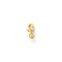 Pendiente de bot&oacute;n caballito de mar oro de la colección Charming Collection en la tienda online de THOMAS SABO