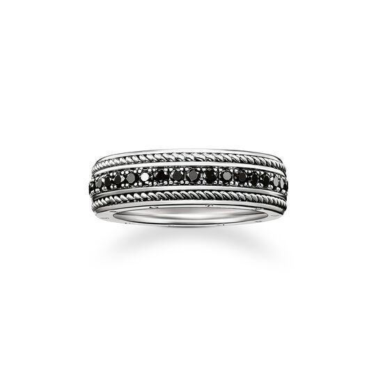 Bague Eternity diamants noirs de la collection  dans la boutique en ligne de THOMAS SABO
