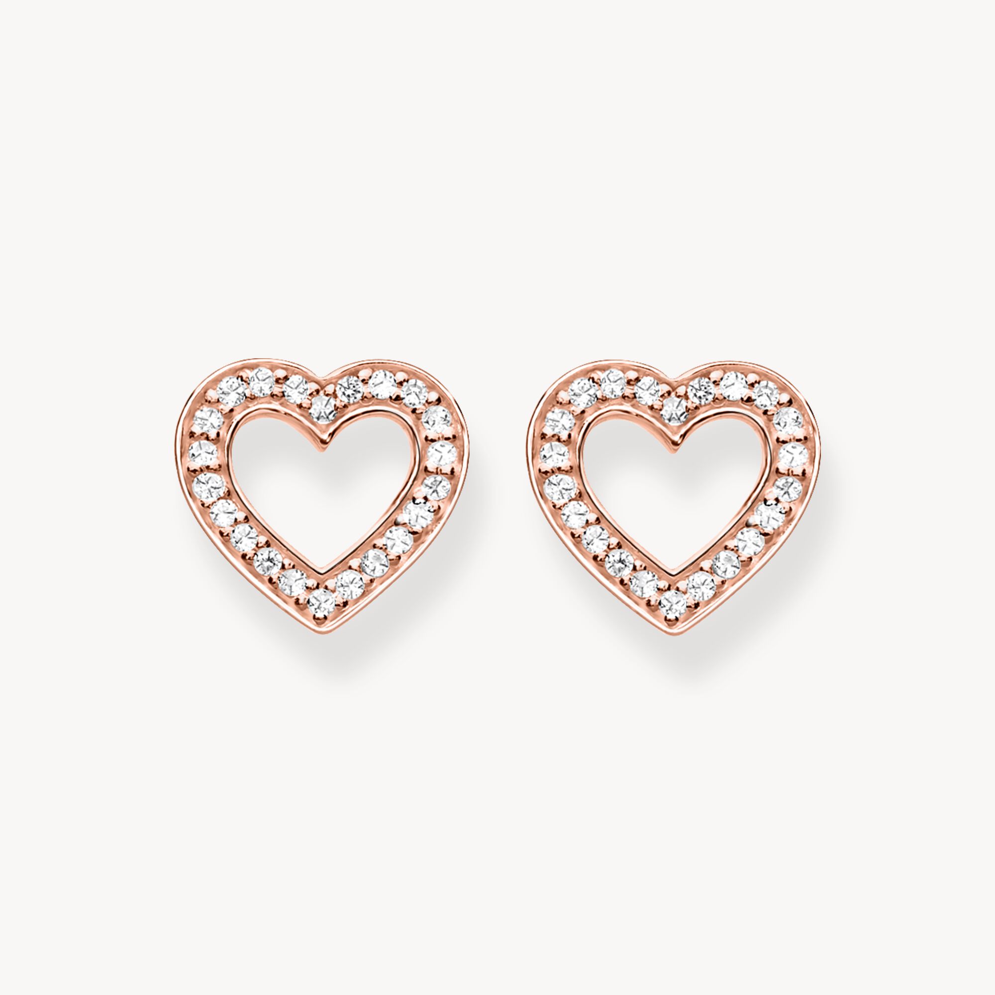 Ear studs hearts large TS Jewellery THOMAS SABO
