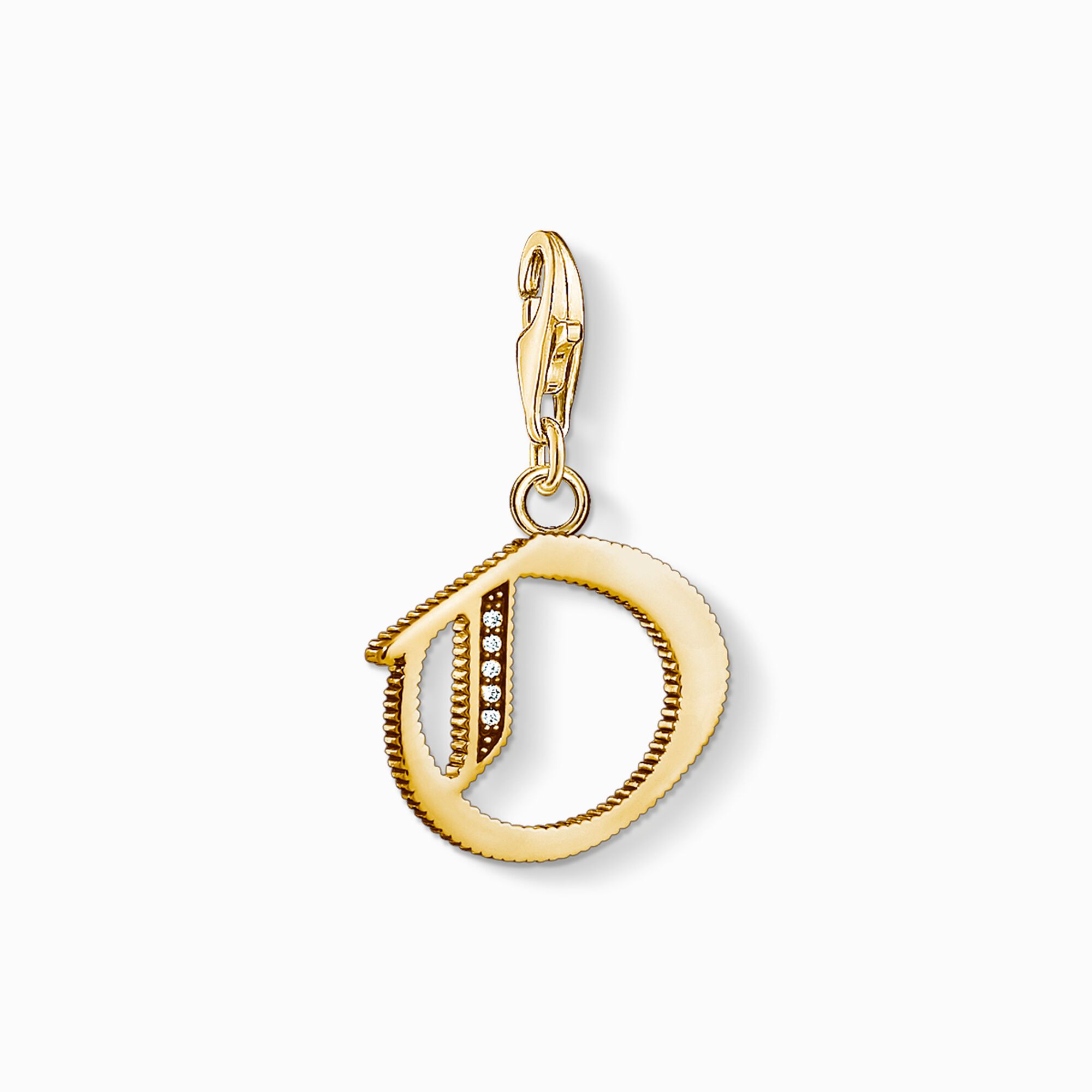 pendentif Charm lettre O or de la collection Charm Club dans la boutique en ligne de THOMAS SABO