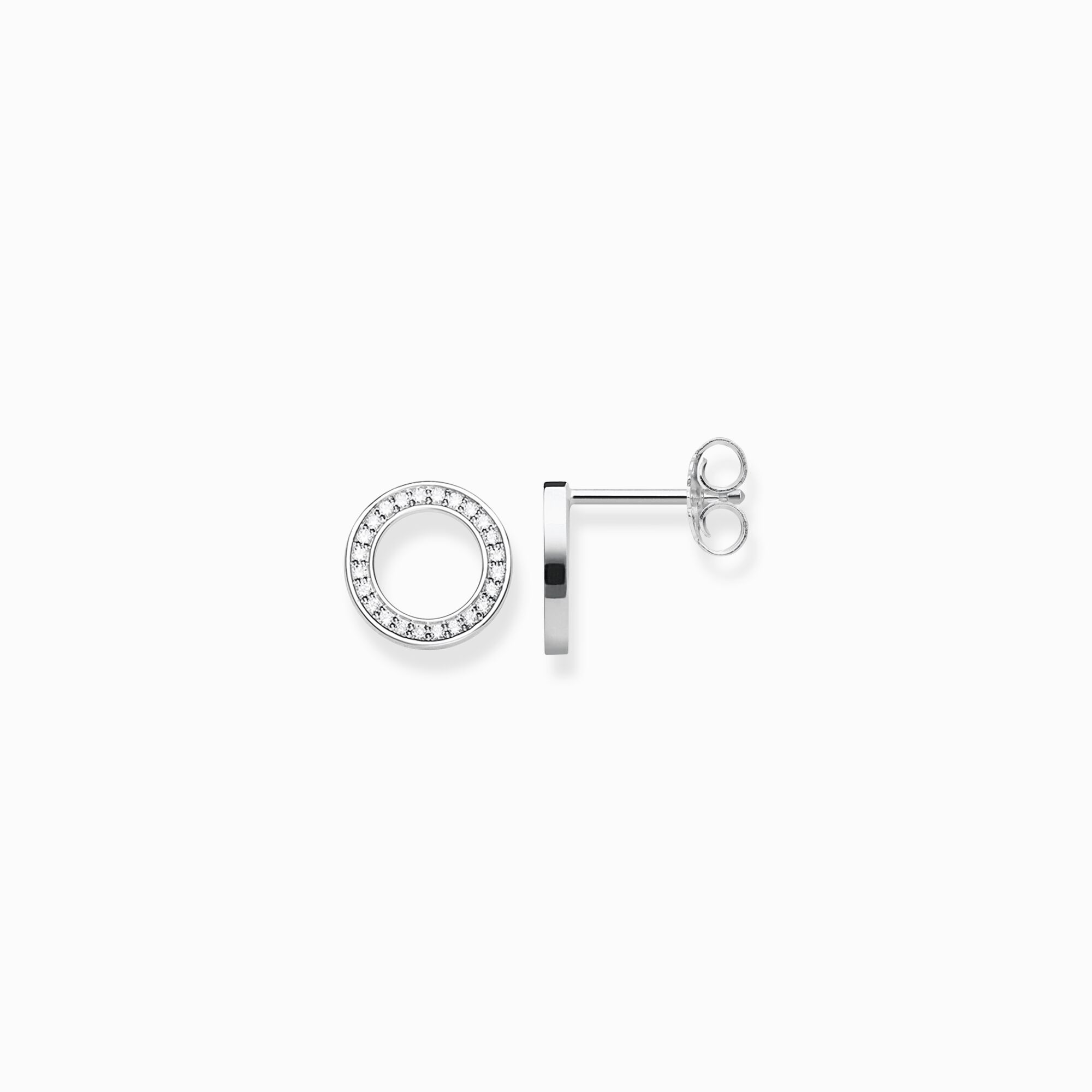 Ear studs large circles from the  collection in the THOMAS SABO online store