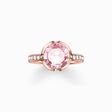 Solitaire signature line rose avec pav&eacute; grand de la collection  dans la boutique en ligne de THOMAS SABO