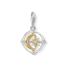 Charm pendant Moveable moon &amp; star from the Glam &amp; Soul collection in the THOMAS SABO online store