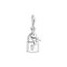 Charm pendant lock with key silver from the Charm Club collection in the THOMAS SABO online store