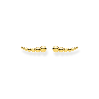 Ear climber dots gold from the Charming Collection collection in the THOMAS SABO online store