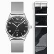 SET CODE TS schwarze Uhr &amp; camouflage Armband aus der  Kollektion im Online Shop von THOMAS SABO