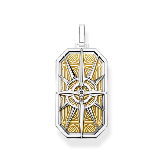 pendant compass star gold from the  collection in the THOMAS SABO online store