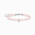 Ledamot Charm-armband med rosa p&auml;rlor, silver ur kollektionen Charm Club i THOMAS SABO:s onlineshop