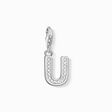 Charm pendant letter U from the Charm Club collection in the THOMAS SABO online store