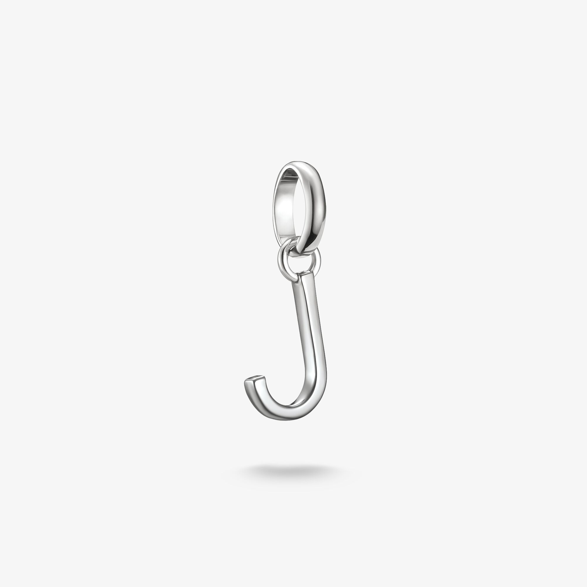 THOMAS SABO Pendentif Charm lettre J Connect argent Argent sterling, Taille: one size, pour femme