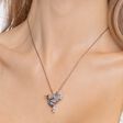 H&auml;ngsmycke f&auml;rgglad kolibri silver ur kollektionen  i THOMAS SABO:s onlineshop